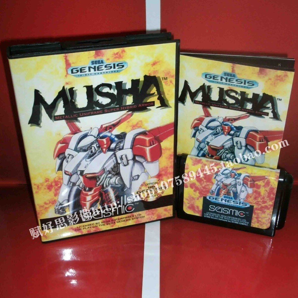 Sega MD -MUSHA (U) 16 Ʈ Sega MD  īƮ..